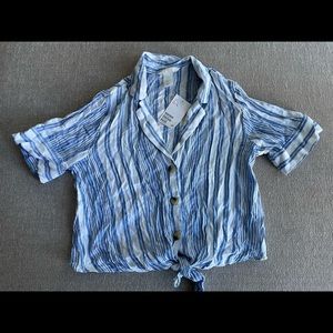 Women H&M Linen Shirt